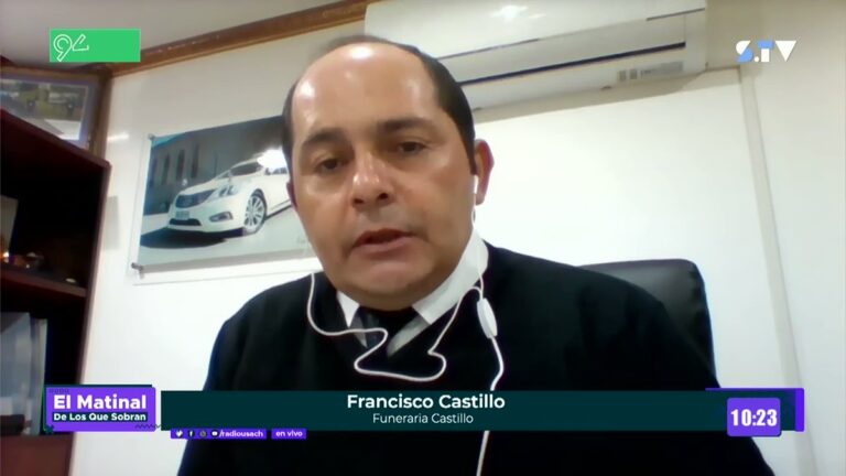 Francisco Castillo explica situación que viven las funerarias en pandemia y discrepancias con cifras del gobierno sobre muertes por COVID-19