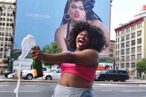 Jari Jones, actriz, trans, negra y plus size: Quién es la protagonista de la nueva campaña de Calvin Klein