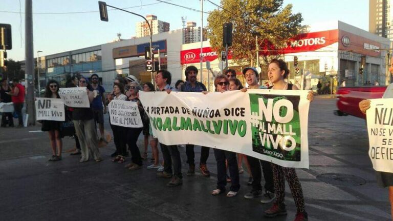 Histórico fallo en favor de comunidad ñuñoína paraliza proyecto Mall Vivo Ñuñoa