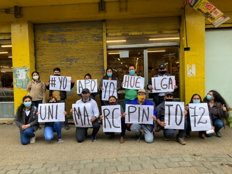 El gran huelgazo Unimarc: La batalla de un mes que llevan los trabajadores de un supermercado de Temuco por sus derechos laborales