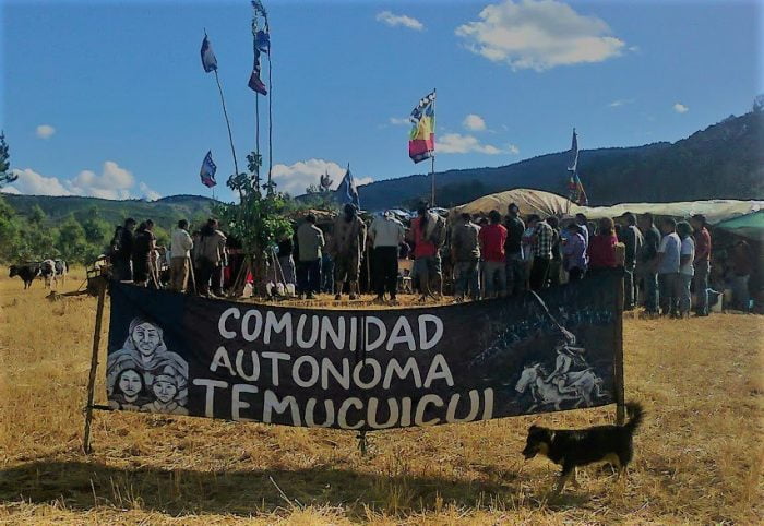Temucuicui Policía comunal mapuche