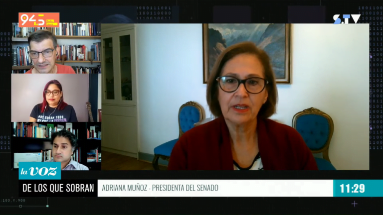 Adriana Muñoz y su gestión en el Senado: “Han habido grados de autoritarismo fuerte de parte del presidente Piñera”