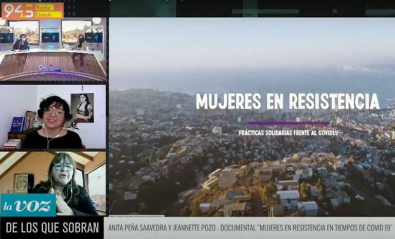 “En crisis siempre son mujeres quienes levantan organizaciones populares”: Lanzan documental sobre labor de pobladoras de Valparaíso en pandemia