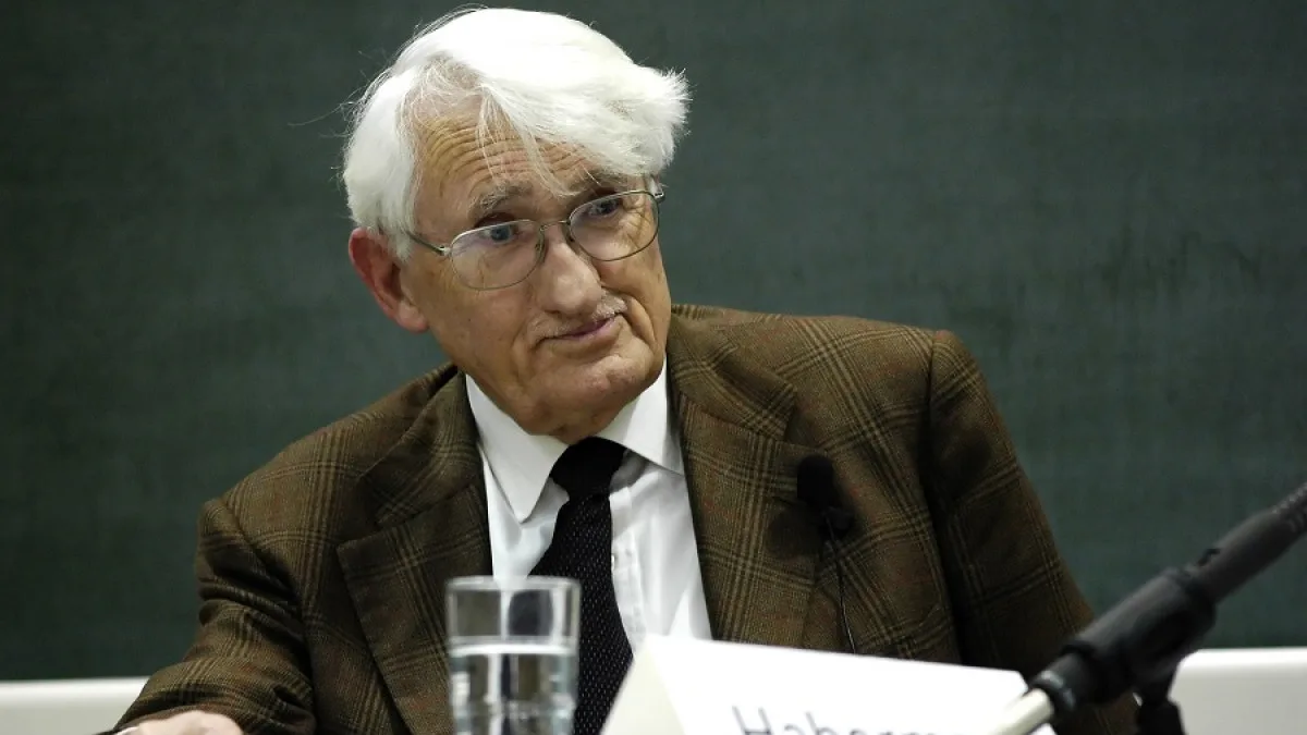 Muere a los 96 años el filósofo alemán Jürgen Habermas, referente del pensamiento europeo